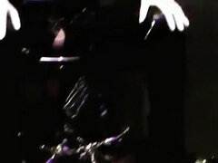 Bdsm, Fangenskap, Dominerende kvinne, Latex, Pissing, Slave, Bundet, Toalett