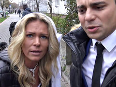 Blondine, Gehörnter ehemann, Milf, Pov, Realität, Strümpfe, Tätowierung, Ehefrau