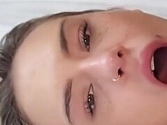 18 let, Amatéři, Blondýna, Creampie, Mezirasové, Drsné akce, Teenka