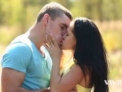 Avsugning, Brunett, Buss