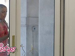 Hd, Lesbisk, Onani, Orgasm, Pigtails, Fitta, Kjol, Upskirt