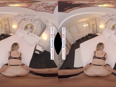 Casca Akashova VR POV hardcore with blonde pornstar cougar