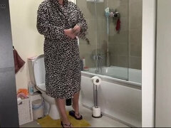 화장실, 여자 지배, 모욕, 밀프, 정부, 엄마, 싸움, 러시아인