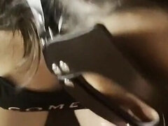 Amateur, Mamada, Morena, Pareja, Semen en la boca, Pov