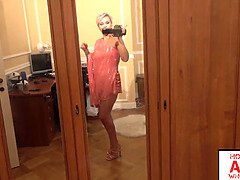 ANALIZED - SHORT HAIRED BLONDE MILF SLUT OXY SUMMER ANAL GANGBANG