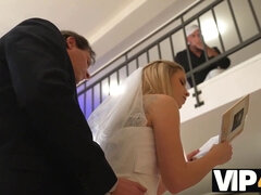 Blondína, Nevesta, Hardcore, Hd, Pička, Vyholené, Stockings, Svadba