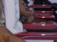 The Adventurous Couple: Wife Is Offering a Handjob to Her Boss on the Plane - Episode 126