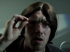 Iso kulli, Suihinotto, Ruskeahiuksinen, Rintava, Takaapäin, Hd, Luonnolliset tissit, Toimisto