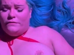 Amatoriale, Bella grossa formosa, Bondage sadomaso, Grande cazzo, Pompino, Sborrata, Lattice, Tette naturali