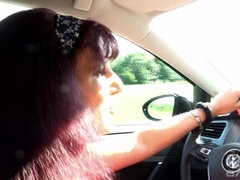 Sperma shot, Sperma in gezicht, Buiten, Trio