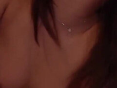 Asiatisch, Blasen, Paar, Spermaladung, Japanische massage, Büro, Pov