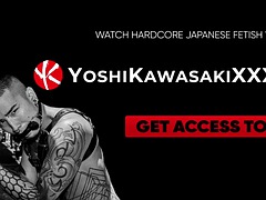 YOSHIKAWASAKIXXX - Japanese Yoshi Kawasaki trains solo