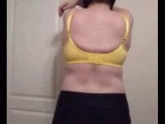 Compilation of Lateshay's 38HH natural boobs for jerking off