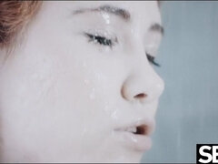 Tette grandi, Pompino, Tettona, Sborrata, Leccata, Tette naturali, Figa, Rossa