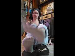 Rjavolaska, Stopala fetiš, Domaci pornič, Milf, Solo