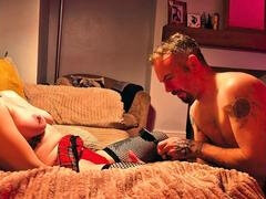 Feeling naughty after an Ann Summers party leads to some wild fucking