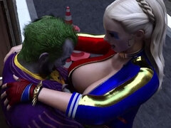 The Joker Fucks Harley Quinn in Dirty Alley Way