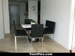 Natalie Lust and Kendra Lust get creampied by the pizza guy's huge cock