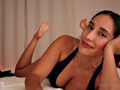 Voeten, Fetisj, Voeten fetish, Rijpe lesbienne, Alleen