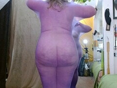 Hairy pussy, encasement, tits natural