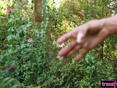 Sinful shemale in the Garden of Eden