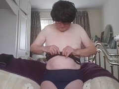 Amatør, Homofil, Sexy undertøy, Alene