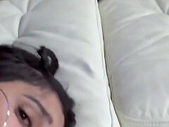 Horny Step Daughter Violet Starr Won't Stop Teasing Her Stepdad Until He Has a Boner