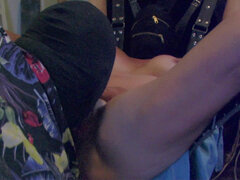 Amatör, Bondage, Par, Dansk, Fingering, Gapande, Orgasm, Sprutande