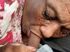 Granny blowjob