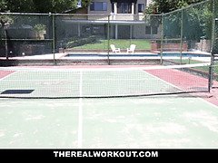 Keisha Grey Hates Tennis Lessons But Loves The Big Dick Of Her Trainer