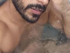 Cum in the Bath