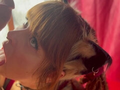 18, Amatör, Avsugning, Par, Sperma i munnen, Liten och nätt, Tatuering, Tonåring