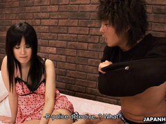 Busty Shizuka Minami enjoys a thick cock