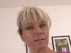 Cougar getting ready for her young hunk