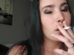 Afrikanisch, Braunhaarige, Pummelig, Fingern, Selbstgemacht, Abendanzug, Solo, Titten