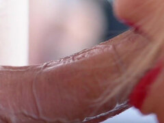 Amatør, Stor kukk, Blond, Kukk suging, Sæd i munnen, Sekretær