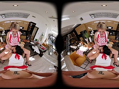 3 dimensionaal, Blond, Pijpbeurt, Bruinharig, Hardcore, Moeder die ik wil neuken, Realiteit, Trio