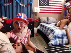 Dare Dorm. Star Spangled Sluts. Part 2