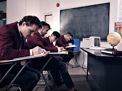 Tette grandi, Sesso di gruppo, Studente, Maestra