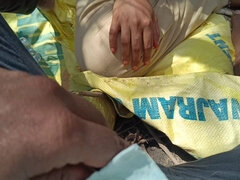 Bella grossa formosa, Toccando, Indiana, Produrre il latte, All'aperto, Softcore, Tette