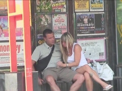 Gros seins, Blonde, Plantureuse, Hard, Seins naturels, Public, Adolescente, Nénés