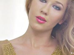 아마추어, 아기, 금발의, 혼자, 젖가슴