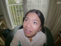 Amateur couple, petite, rough sex