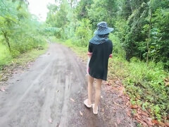 Asiatique, Femelle, Fait maison, De plein air, Pov, Public, Adolescente, Thaïlandaise