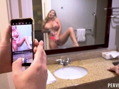 큰 음경, 큰 가슴, 깊은목구멍, 얼굴에, Hd, 밀프, 셀카, 문신