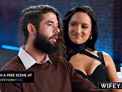 WIFEY BBC Crazy Hotwife Alyx Urie Loves To Put On A Show For Hubby