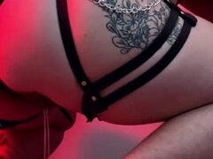 I Felt Extra Hot in This Red-hot Bikini Pee! Wanna See the Mess I Made on the Floor?