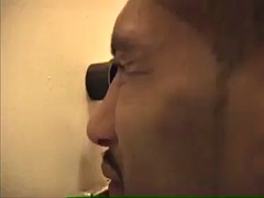 Velké péro, Černé, Stříkání spermatu, Ebenové, Honění, Masturbace, Sólo