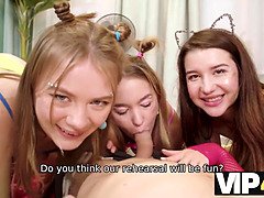 Jolie Butt & Toni Billl get down and dirty with VIP4K after a wild party