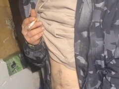 Amatör, Europeisk, Handjobb, Onani, Offentlig, Mager, Solo